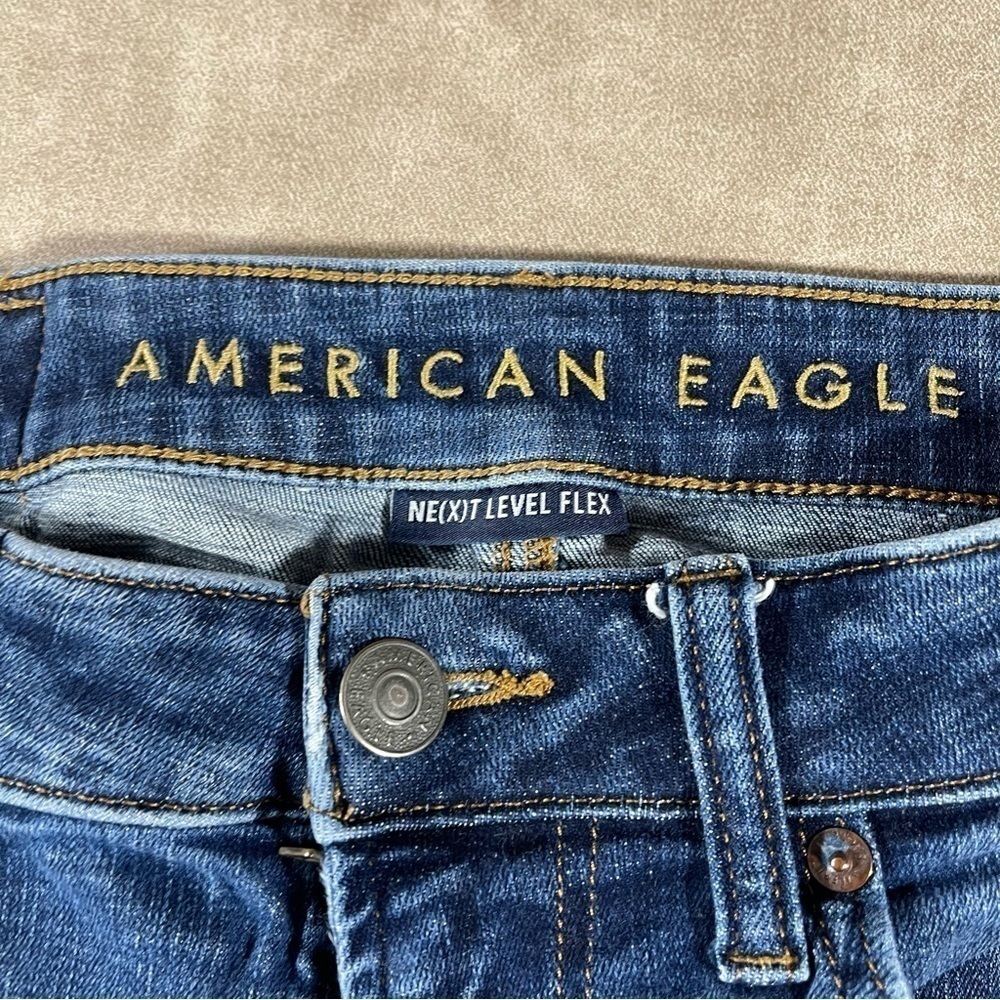 American Eagle Next Level Flex Blue Jeans 29 X 30 - Picture 2 of 5